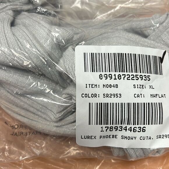 Madewell The Signature Shimmer Knit Cutaway Sweater Tank - Picture 2 of 2